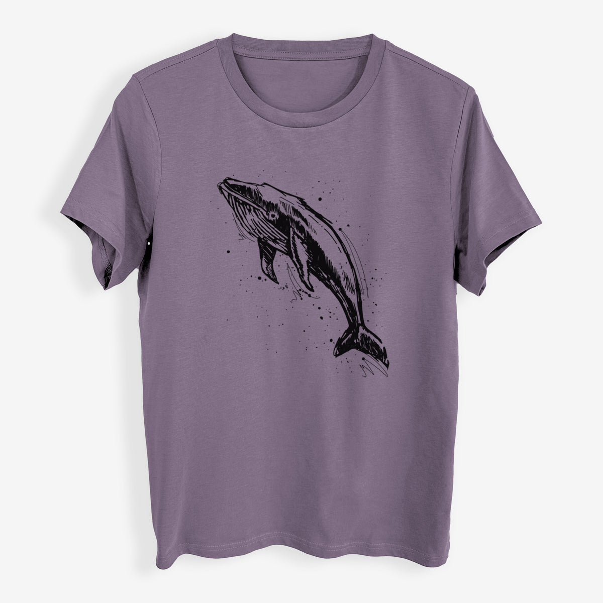 Humpback Whale - Womens Everyday Maple Tee