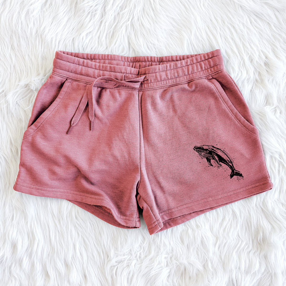 Humpback Whale - Women&#39;s Cali Wave Shorts