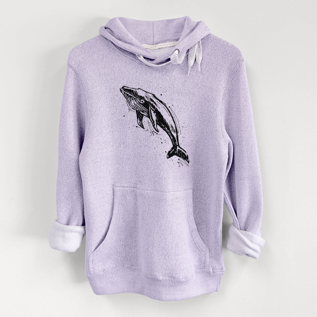 Humpback Whale - Knit Hoodie