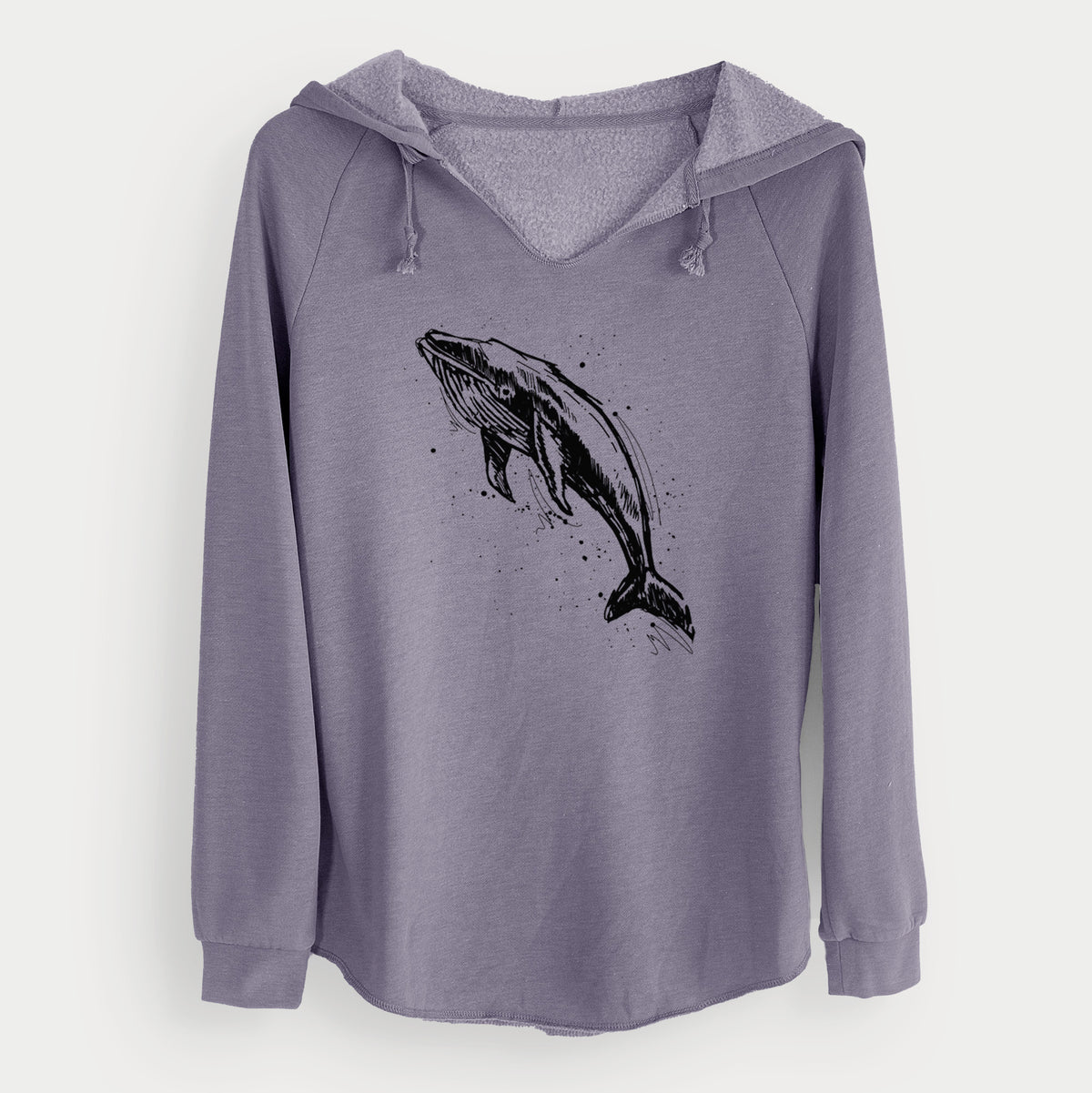 Humpback Whale - Cali Wave Hooded Sweatshirt