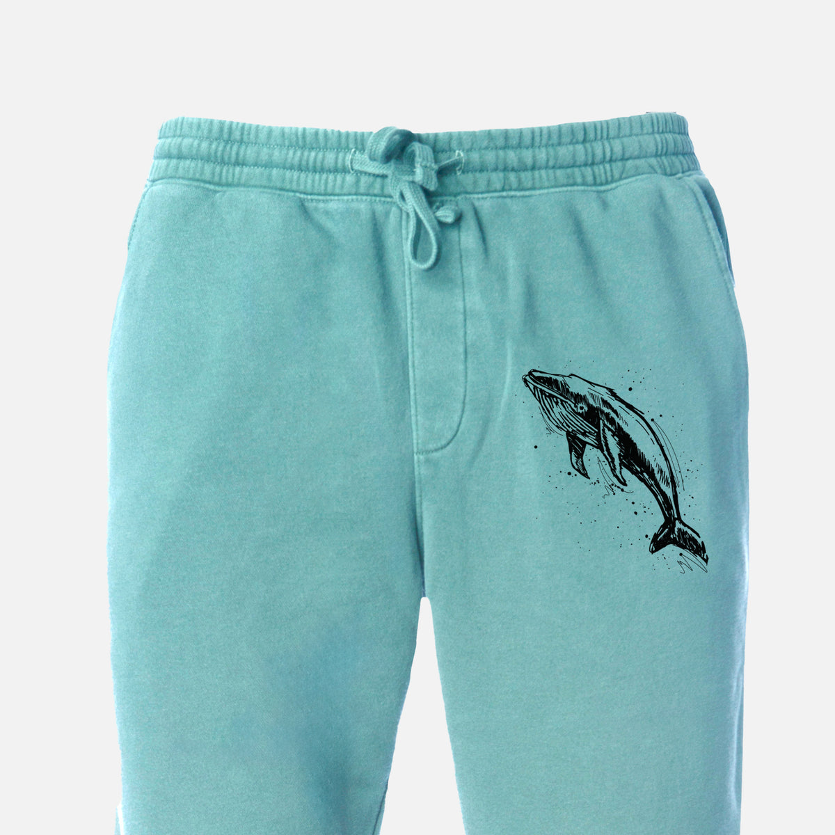 Humpback Whale - Unisex Pigment Dyed Sweatpants