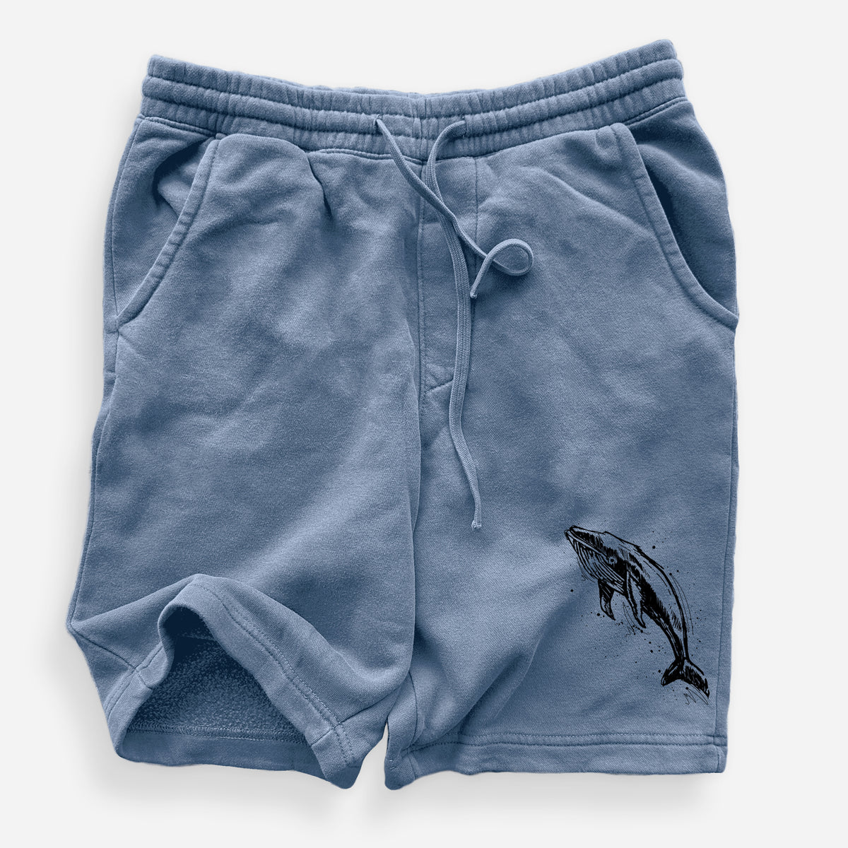 Humpback Whale - Unisex Pigment Dyed Shorts