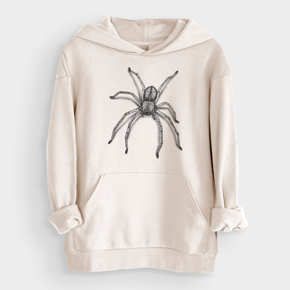 Huntsman Spider - Olios giganteus  - Bodega Midweight Hoodie