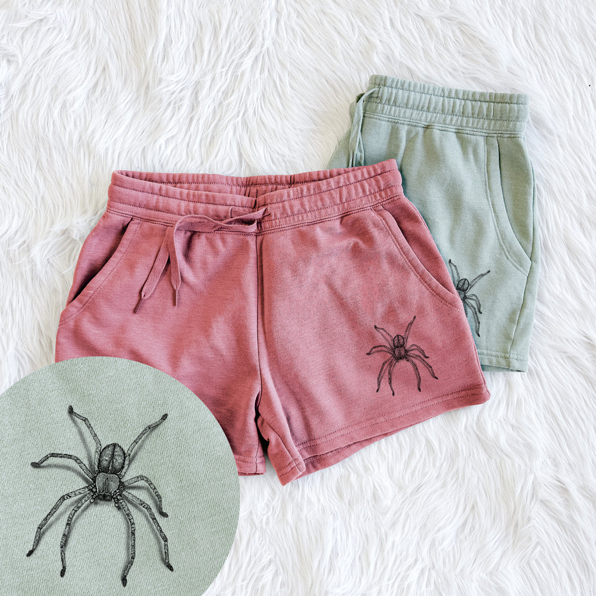 Huntsman Spider - Olios giganteus - Women&#39;s Cali Wave Shorts