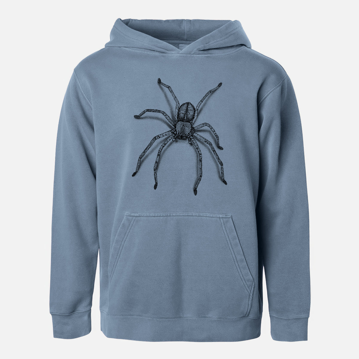 Huntsman Spider - Olios giganteus - Youth Pigment Dyed Hoodie