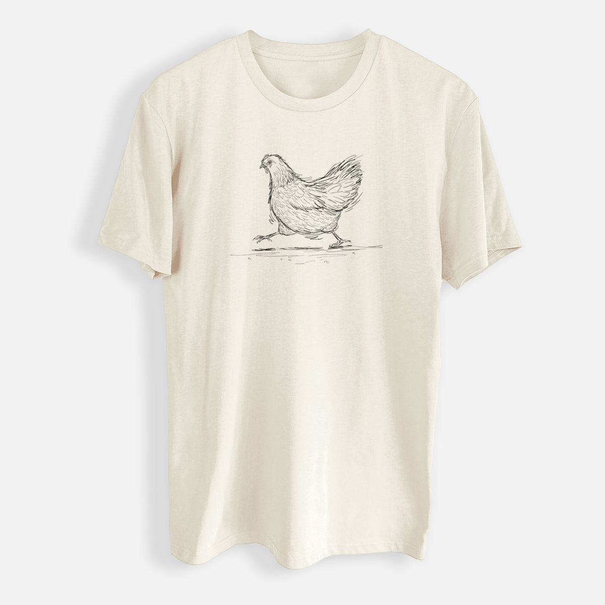 Hurried Hen - Orpington Chicken - Mens Everyday Staple Tee