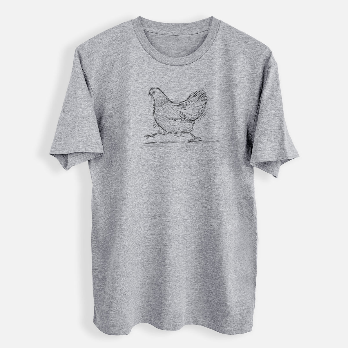 Hurried Hen - Orpington Chicken - Mens Everyday Staple Tee