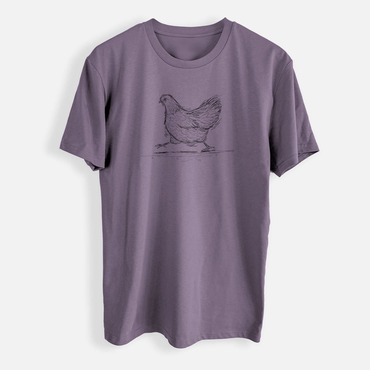 Hurried Hen - Orpington Chicken - Mens Everyday Staple Tee