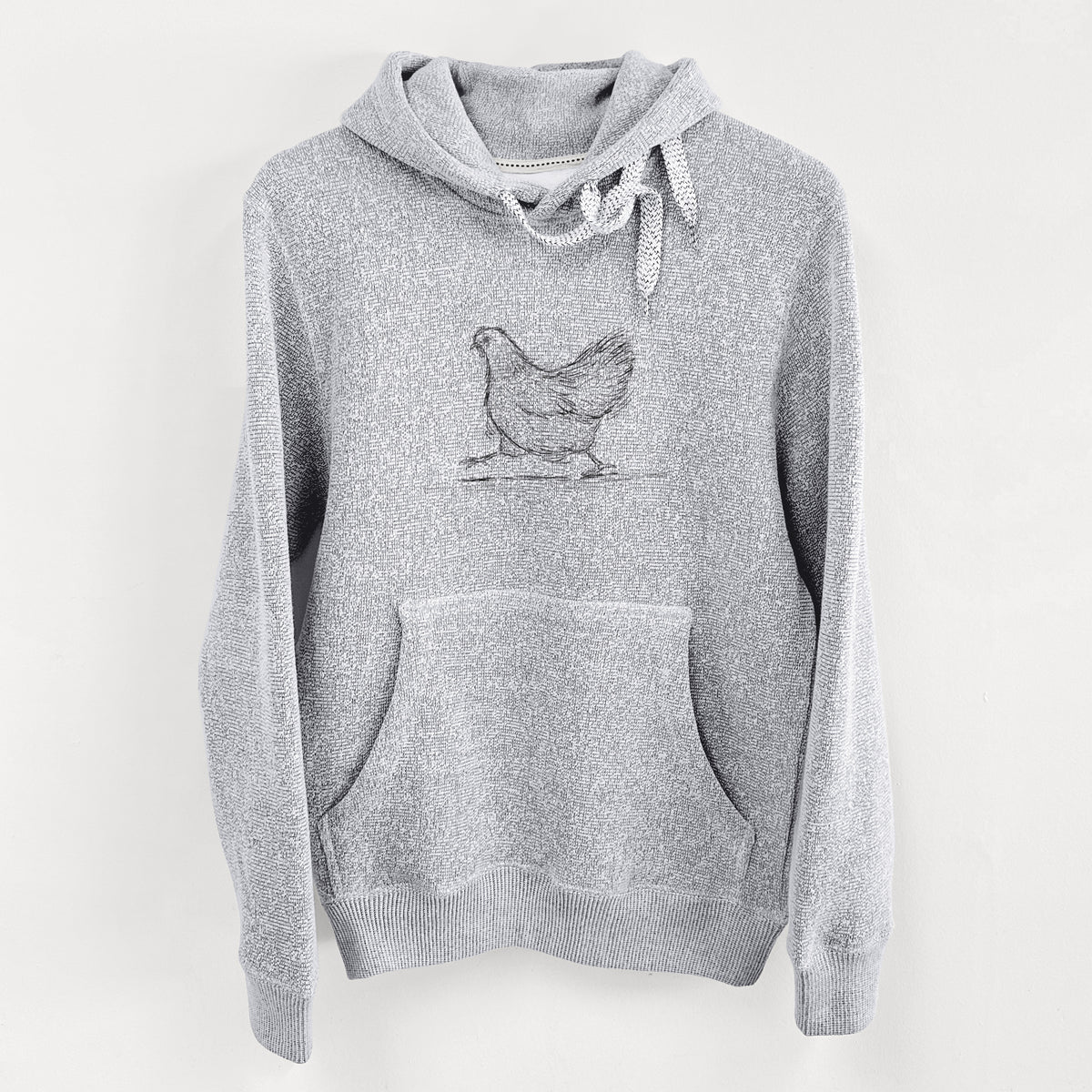 Hurried Hen - Orpington Chicken - Knit Hoodie