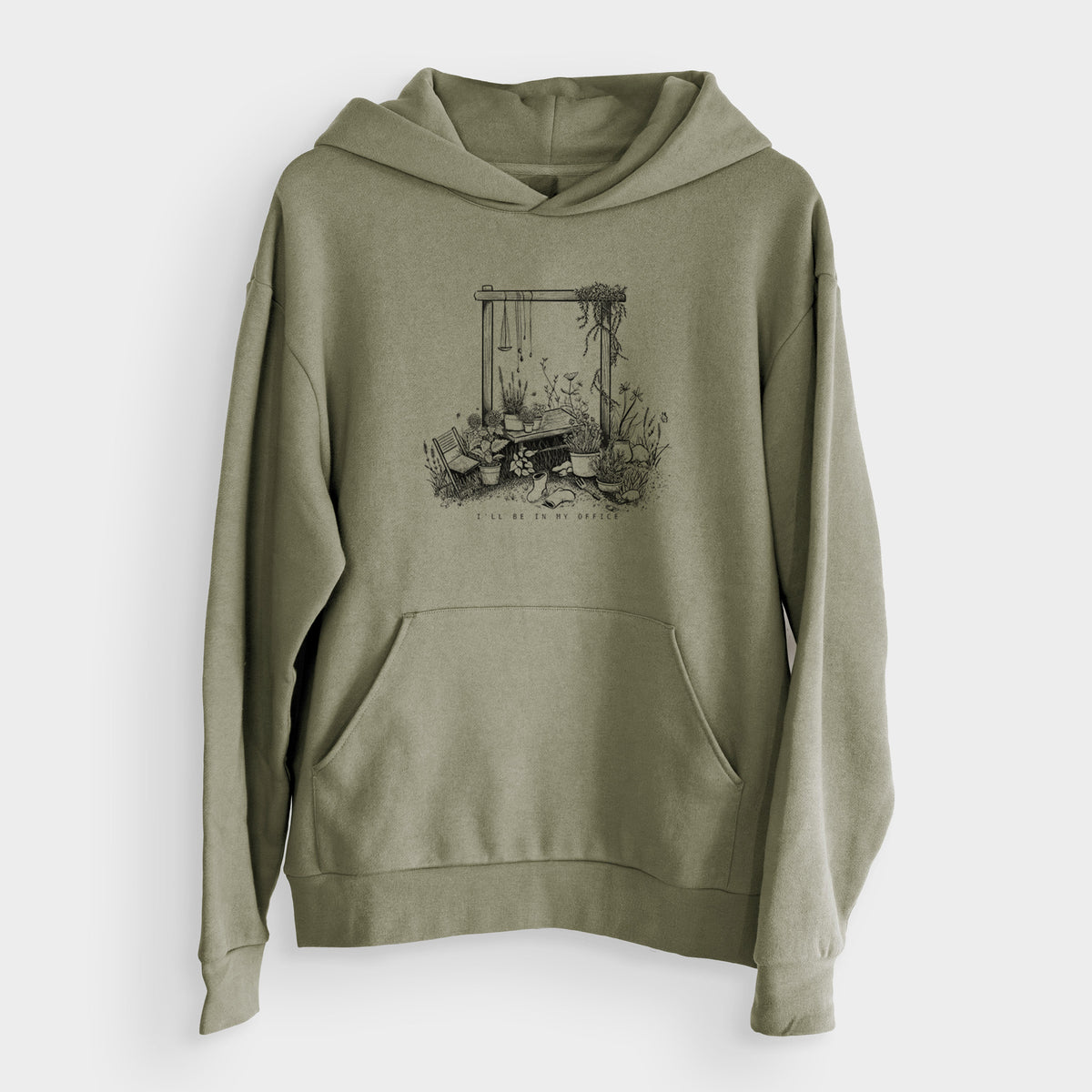 I&#39;ll Be In My Office — Garden  - Bodega Midweight Hoodie