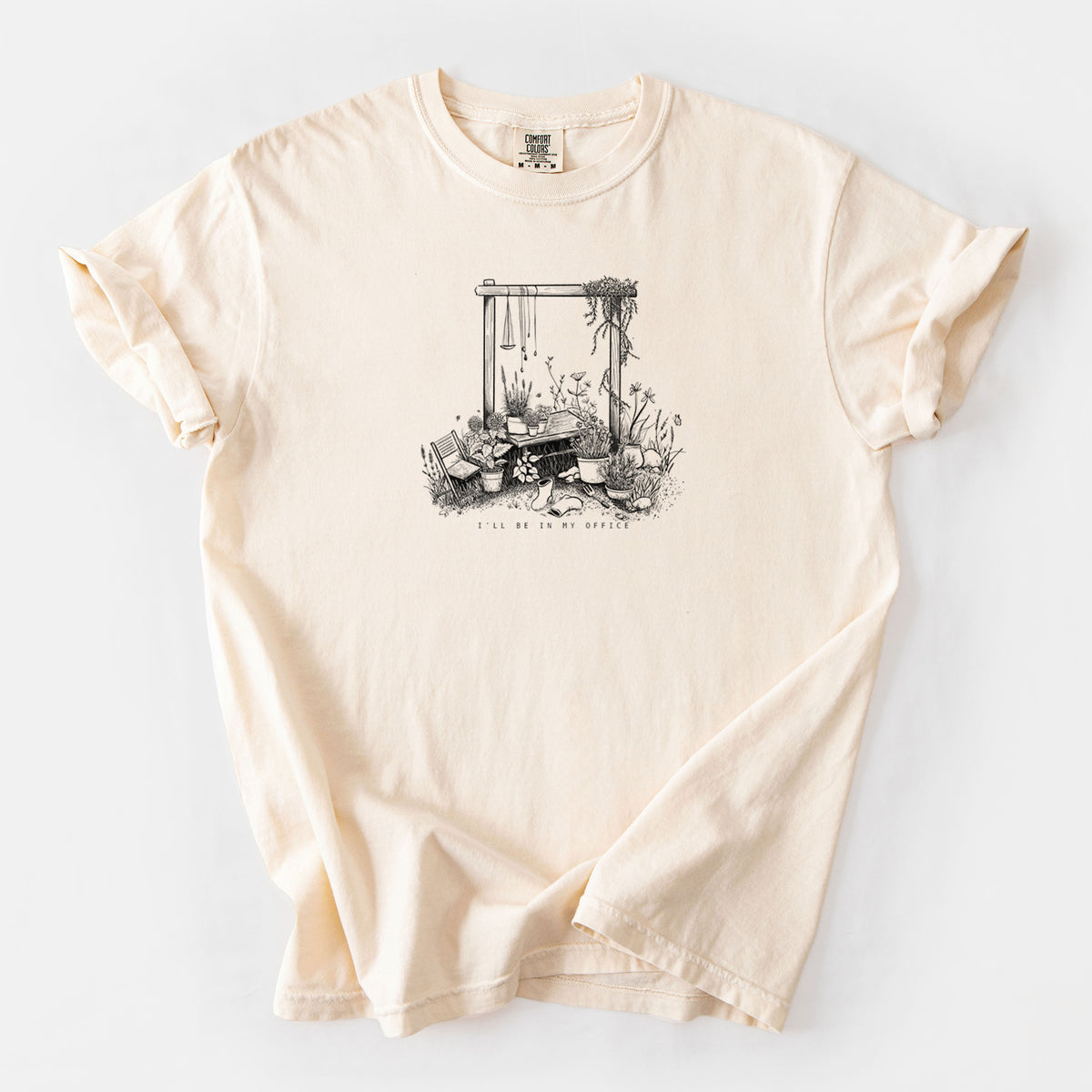 I'll Be In My Office — Garden - Unisex Comfort Colors Garment-Dyed Heavyweight T-shirt