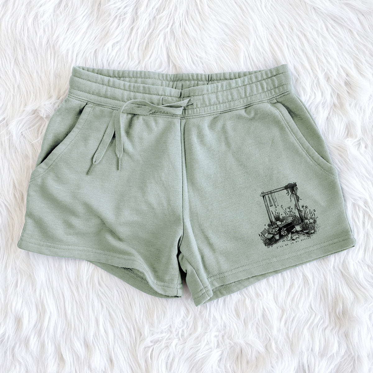 I&#39;ll Be In My Office — Garden - Women&#39;s Cali Wave Shorts