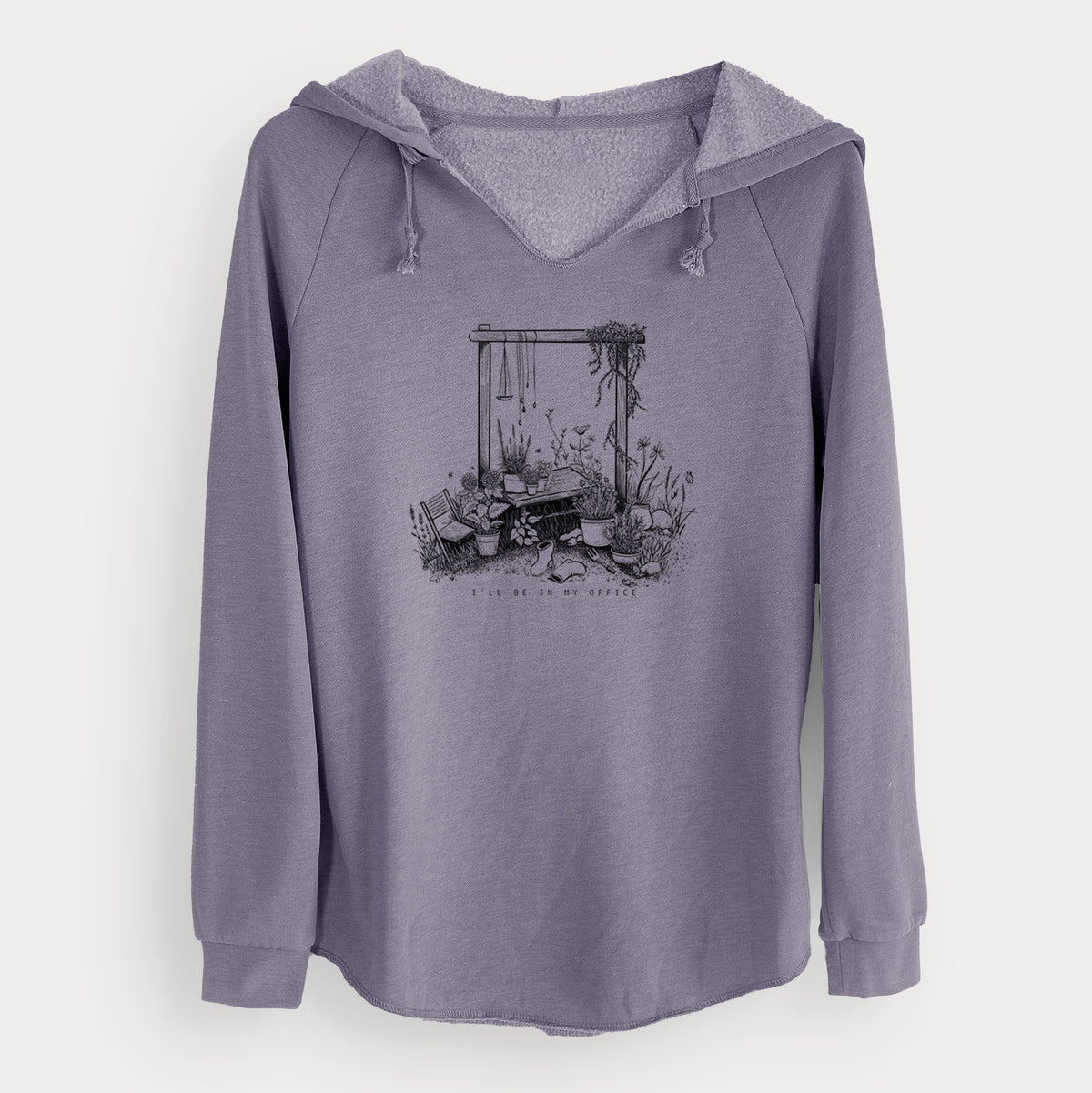 I'll Be In My Office — Garden - Cali Wave Hooded Sweatshirt