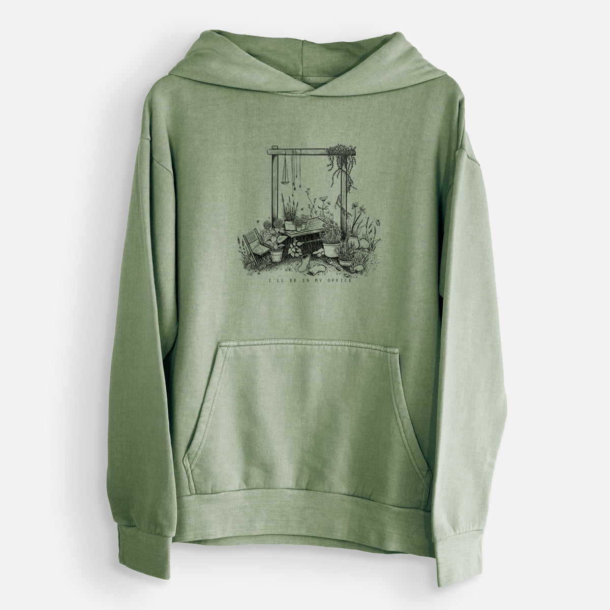 I&#39;ll Be In My Office — Garden  - Urban Heavyweight Hoodie