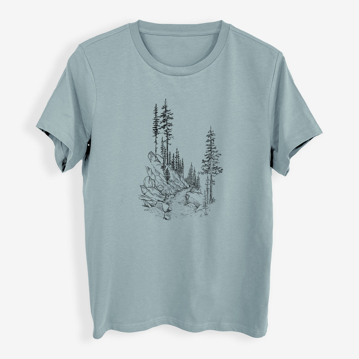 Into the Woods - Hiking - Womens Everyday Maple Tee