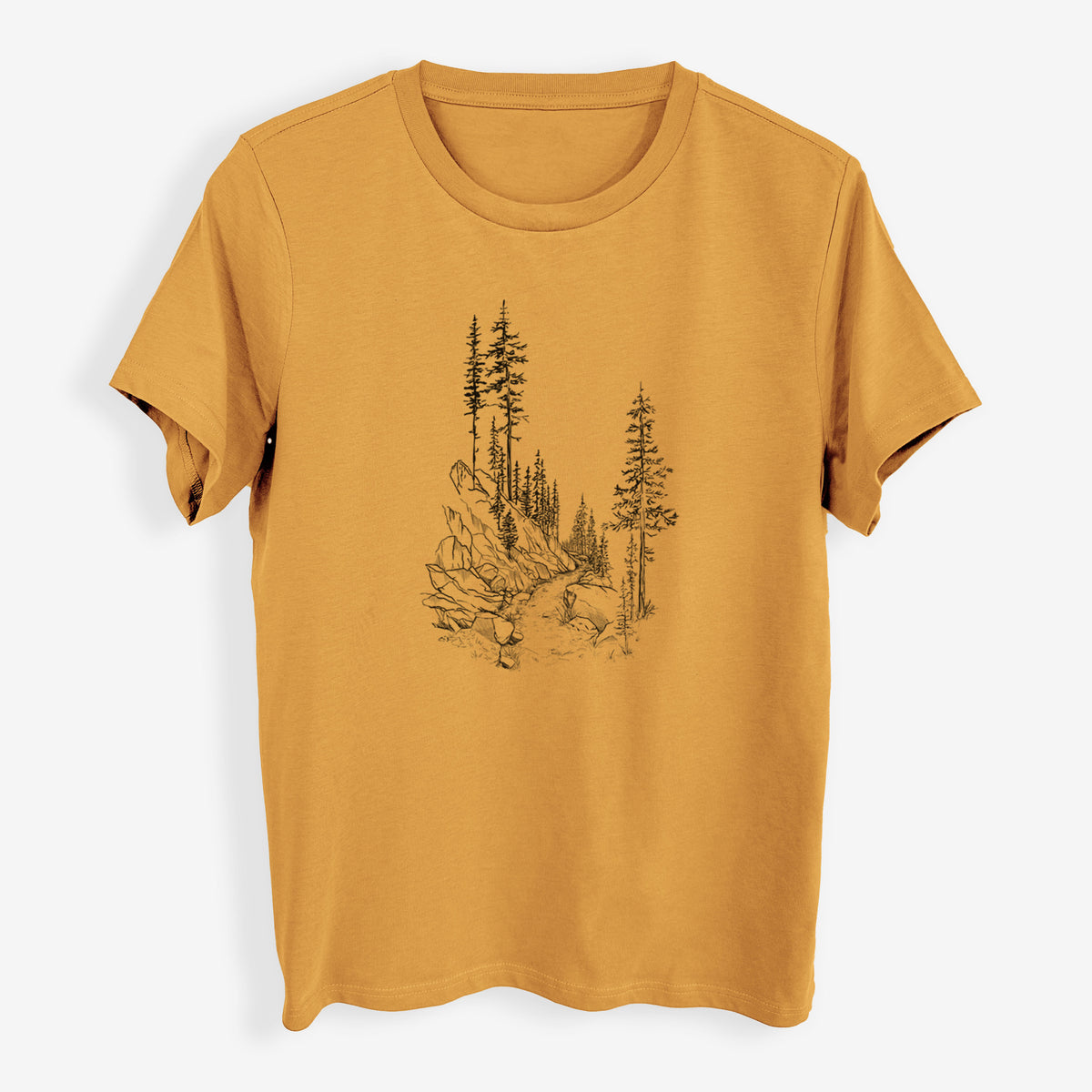 Into the Woods - Hiking - Womens Everyday Maple Tee