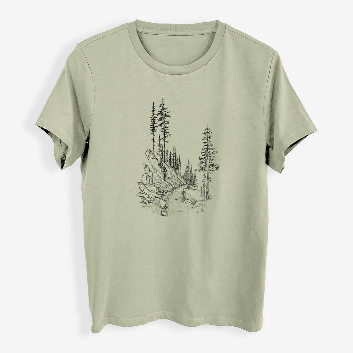 Into the Woods - Hiking - Womens Everyday Maple Tee