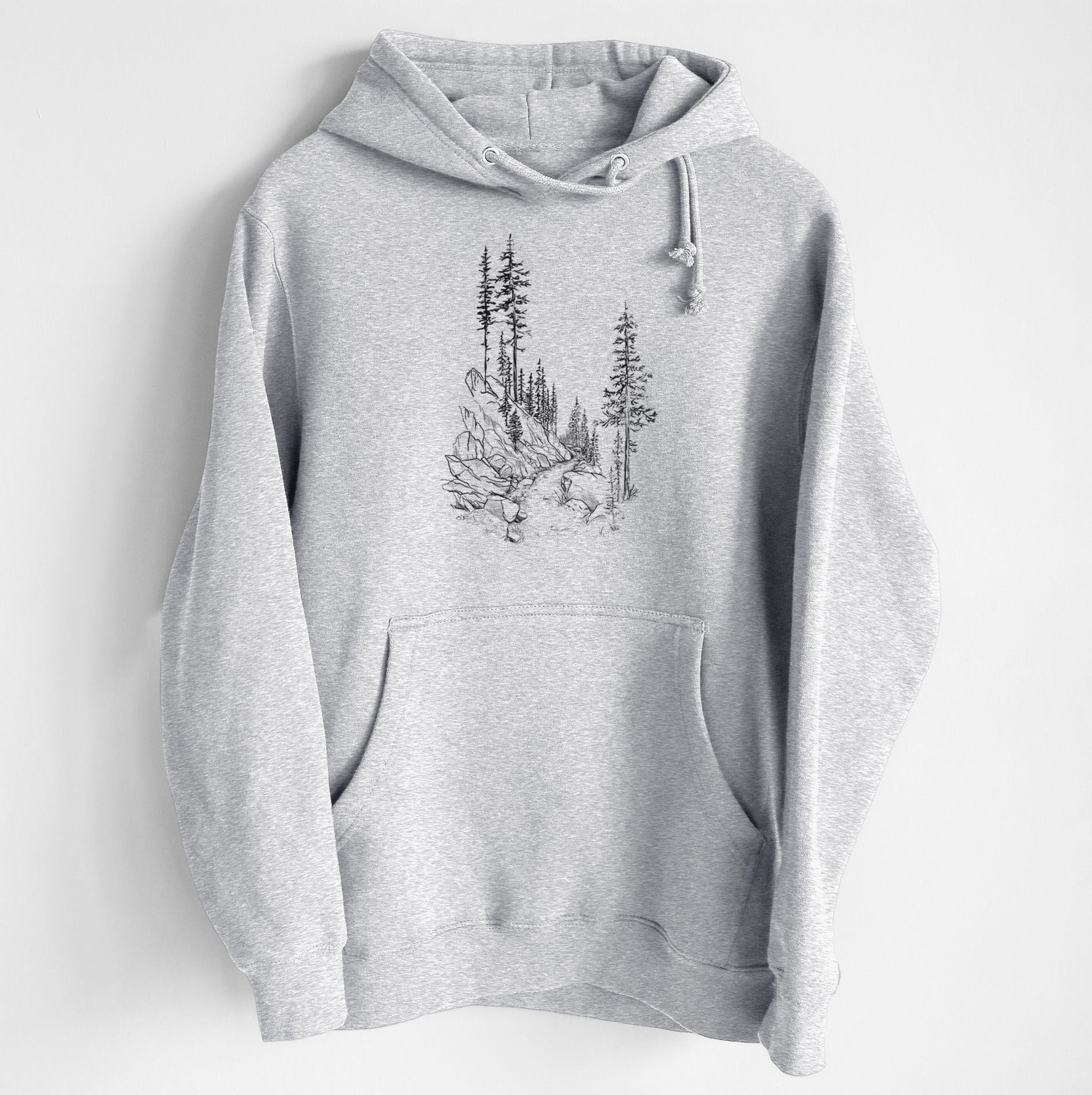 Into the Woods - Hiking - Heavyweight Fleece Hoodie