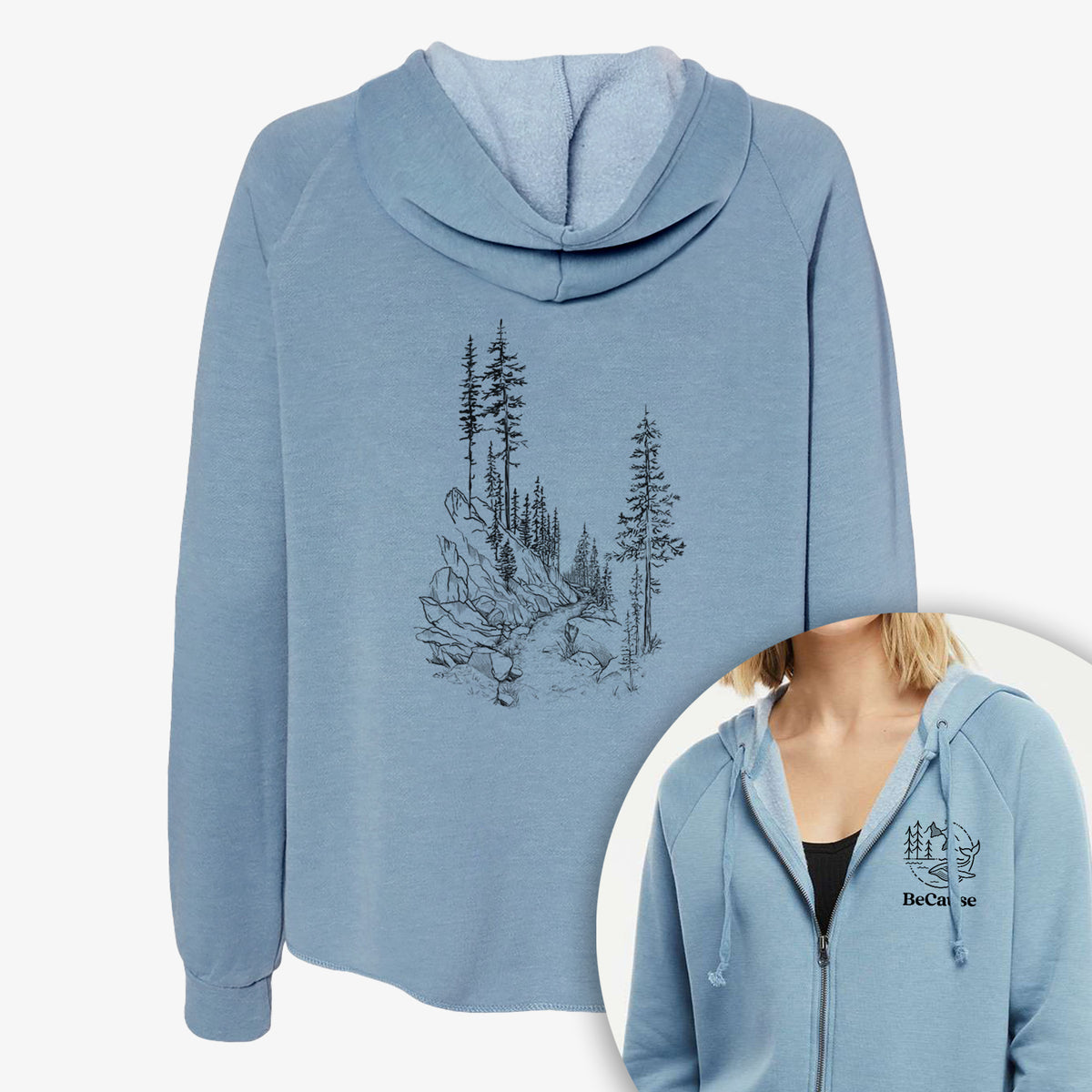 Into the Woods - Hiking - Women&#39;s Cali Wave Zip-Up Sweatshirt