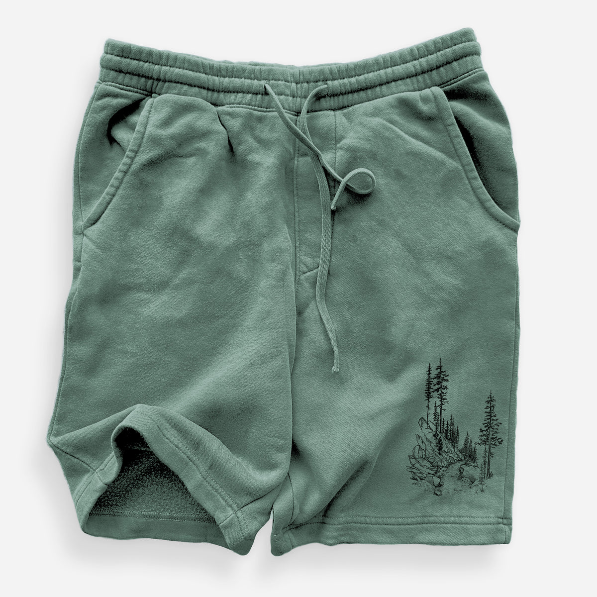 Into the Woods - Hiking - Unisex Pigment Dyed Shorts