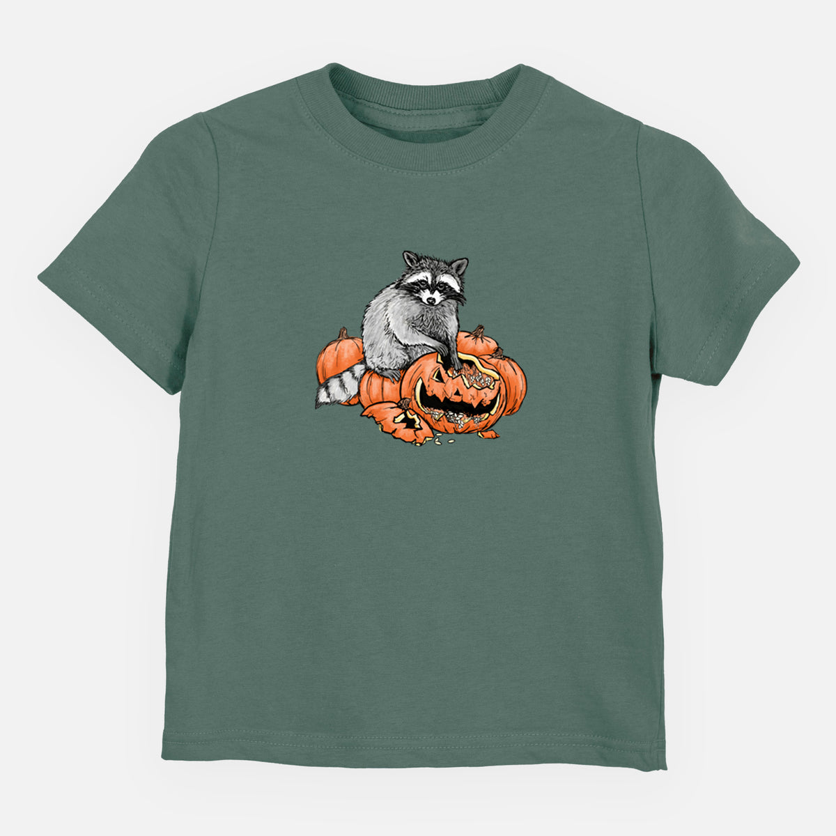 The Raccoon and the Jack-o'-Lantern - Toddler/Youth Shirt