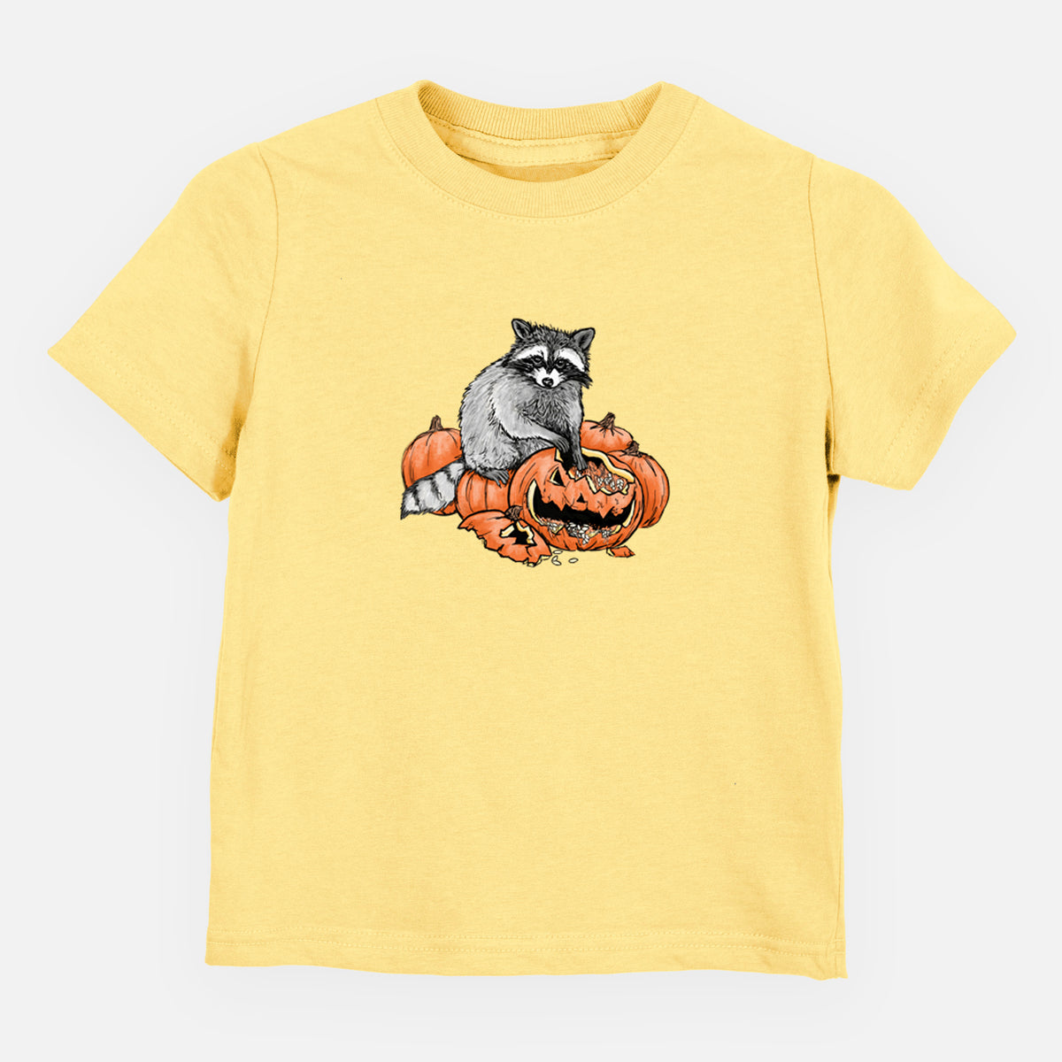 The Raccoon and the Jack-o'-Lantern - Toddler/Youth Shirt