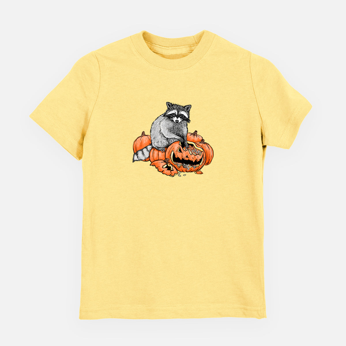 The Raccoon and the Jack-o'-Lantern - Toddler/Youth Shirt