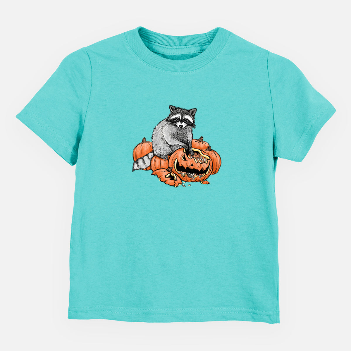 The Raccoon and the Jack-o'-Lantern - Toddler/Youth Shirt