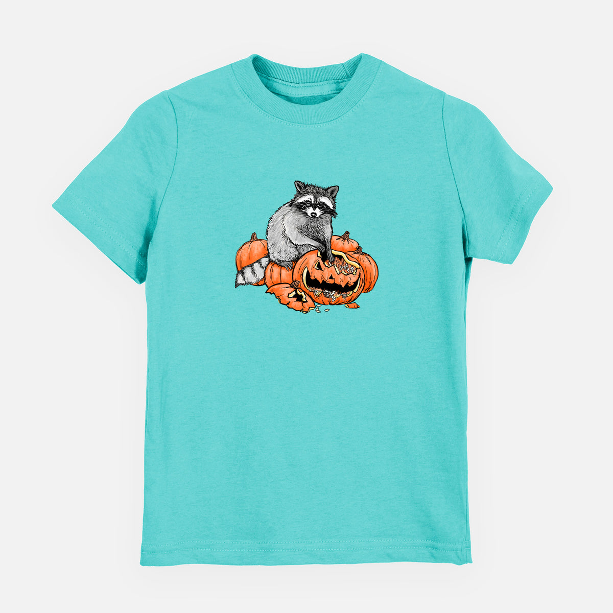 The Raccoon and the Jack-o'-Lantern - Toddler/Youth Shirt