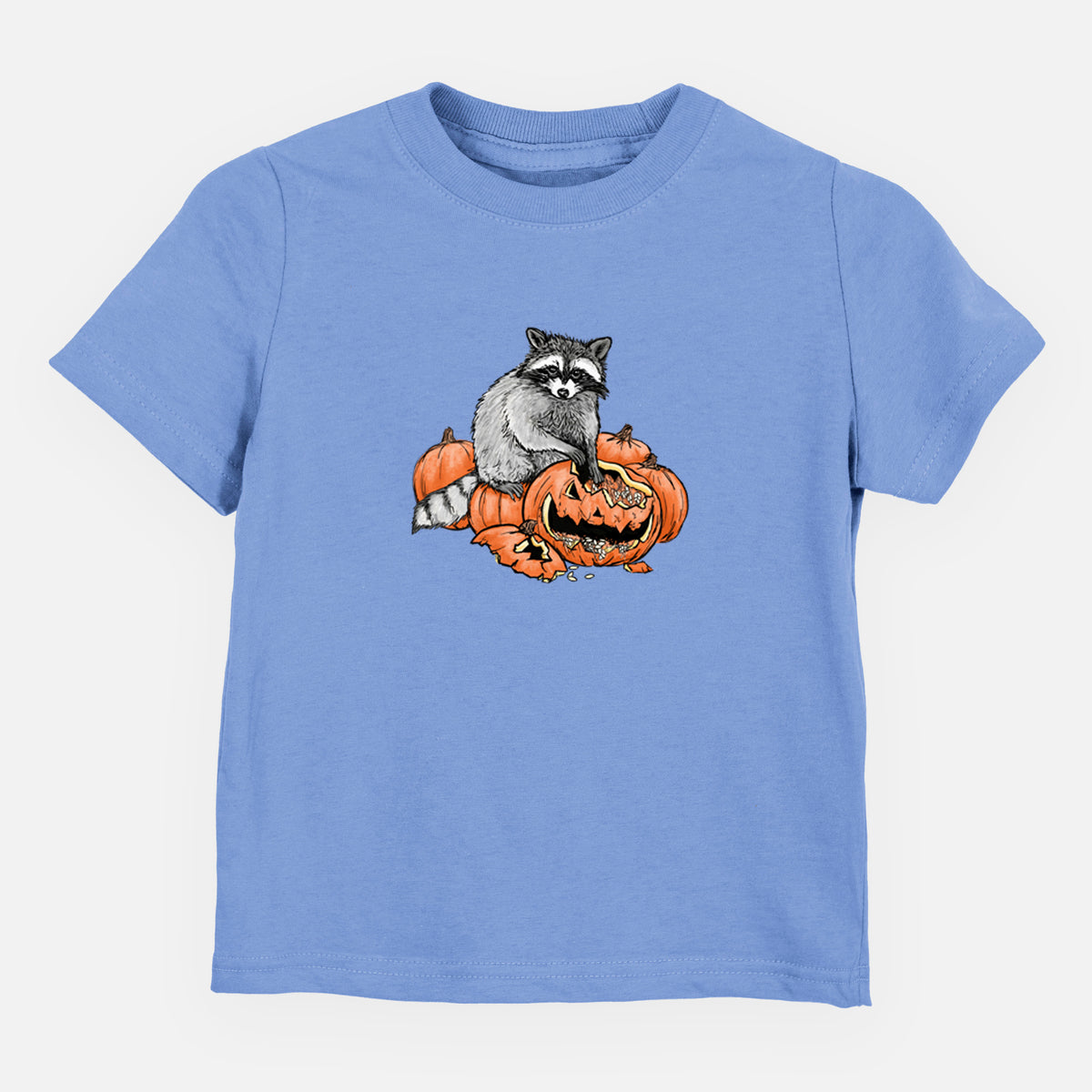 The Raccoon and the Jack-o'-Lantern - Toddler/Youth Shirt