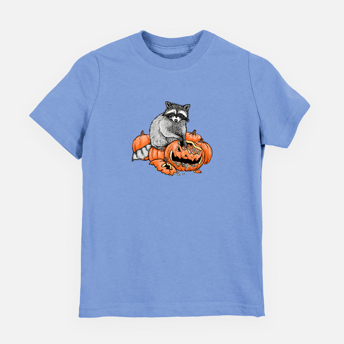 The Raccoon and the Jack-o'-Lantern - Toddler/Youth Shirt