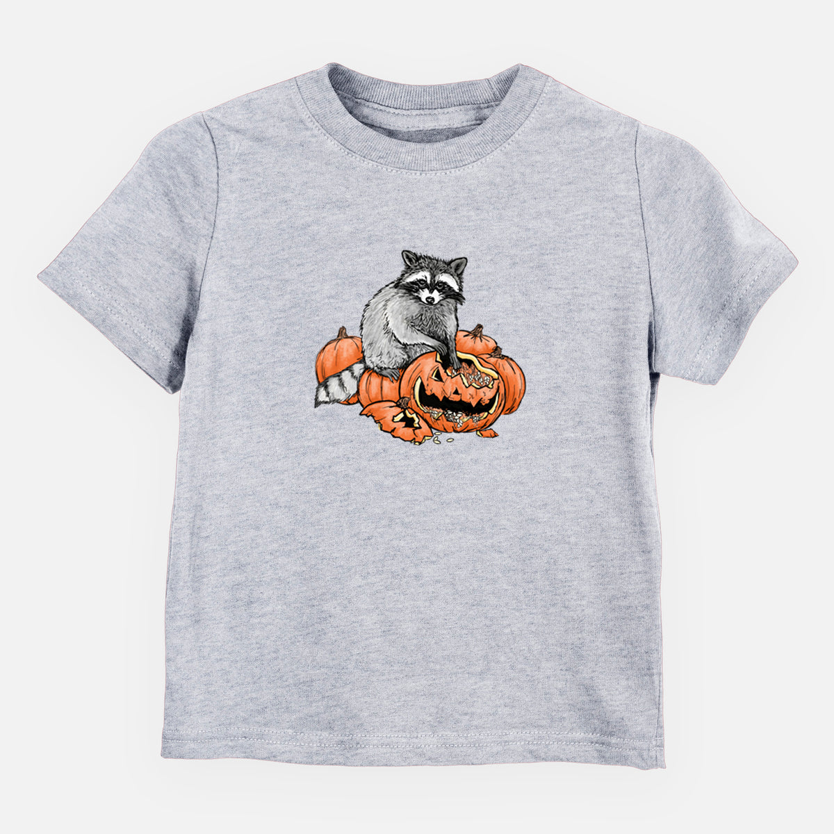 The Raccoon and the Jack-o'-Lantern - Toddler/Youth Shirt