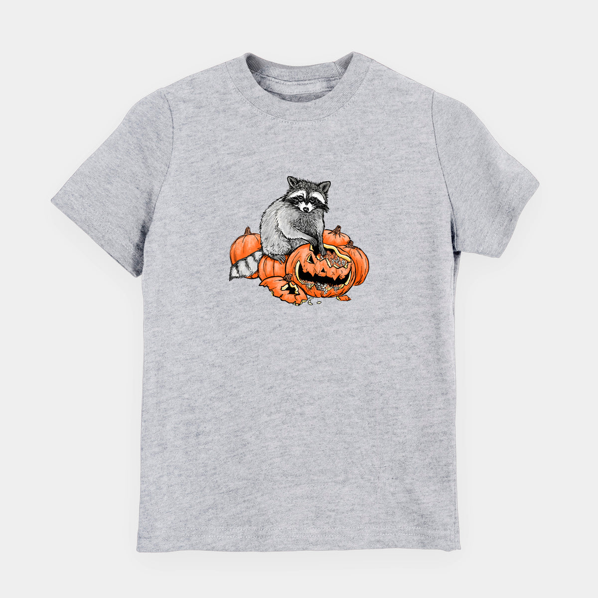 The Raccoon and the Jack-o'-Lantern - Toddler/Youth Shirt