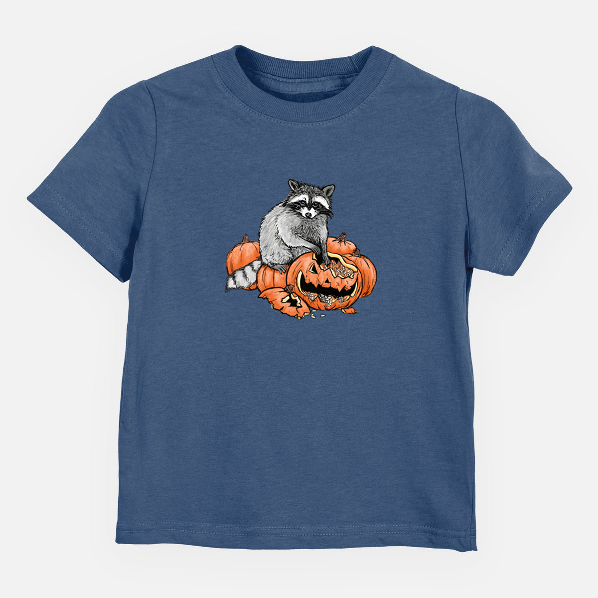 The Raccoon and the Jack-o'-Lantern - Toddler/Youth Shirt