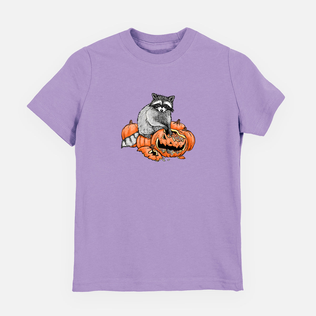 The Raccoon and the Jack-o'-Lantern - Toddler/Youth Shirt