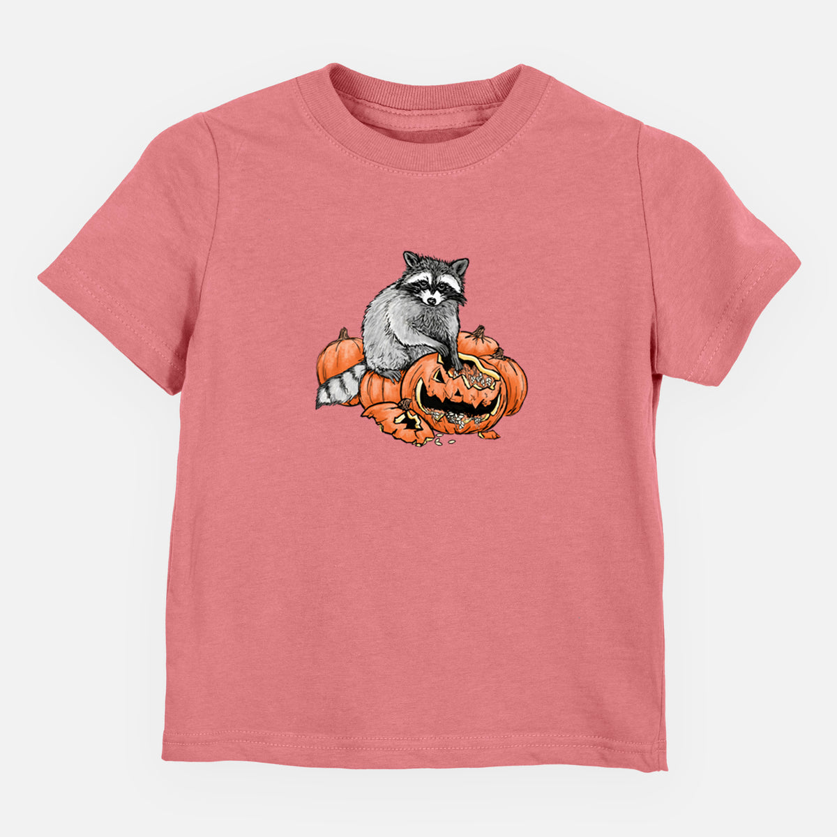 The Raccoon and the Jack-o'-Lantern - Toddler/Youth Shirt