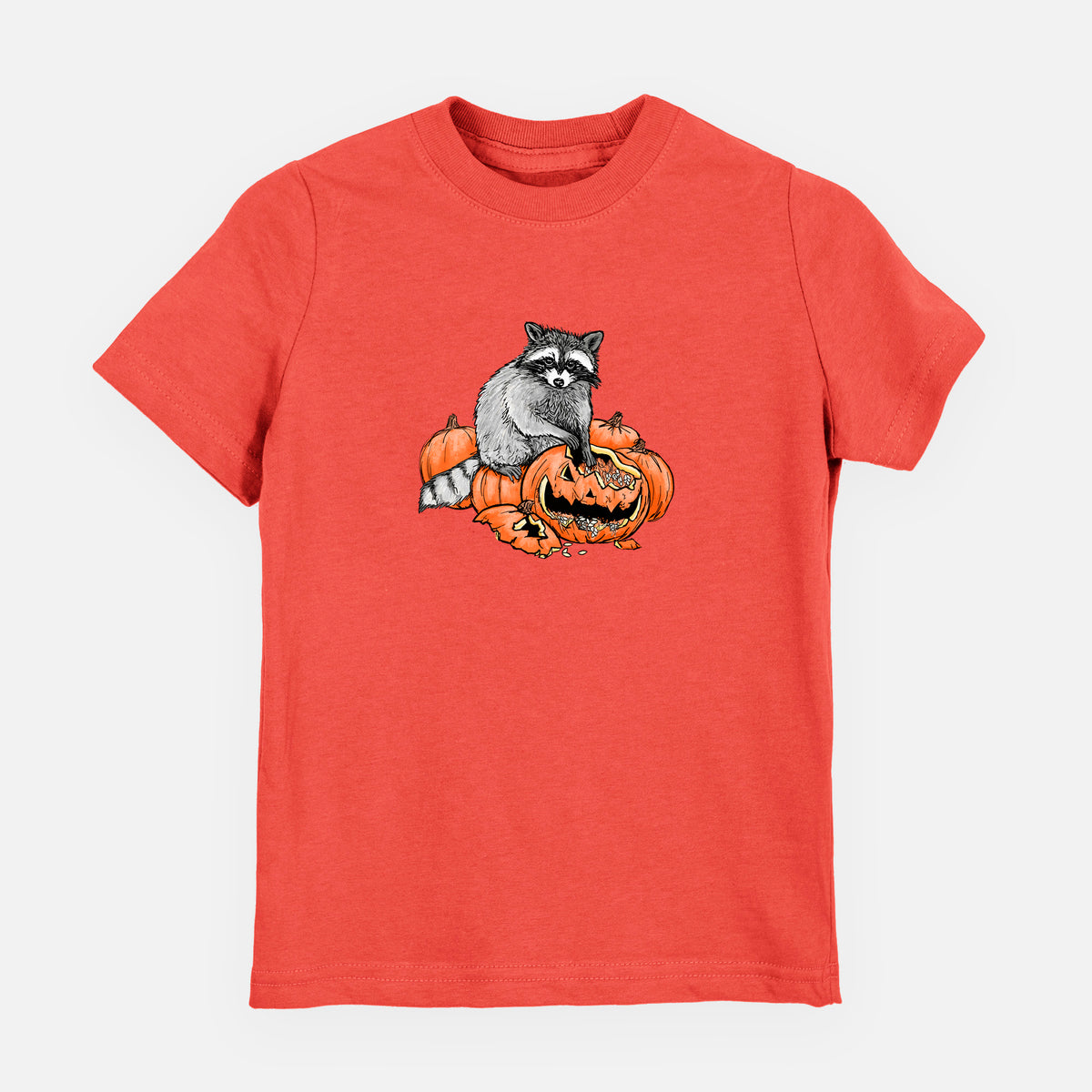 The Raccoon and the Jack-o'-Lantern - Toddler/Youth Shirt