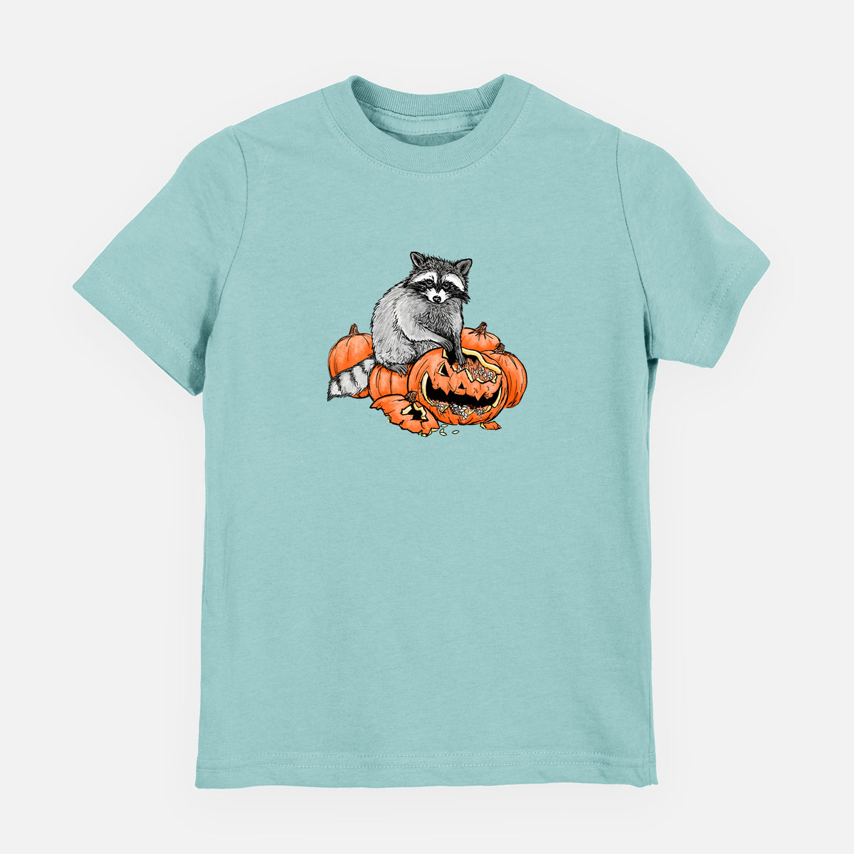 The Raccoon and the Jack-o'-Lantern - Toddler/Youth Shirt