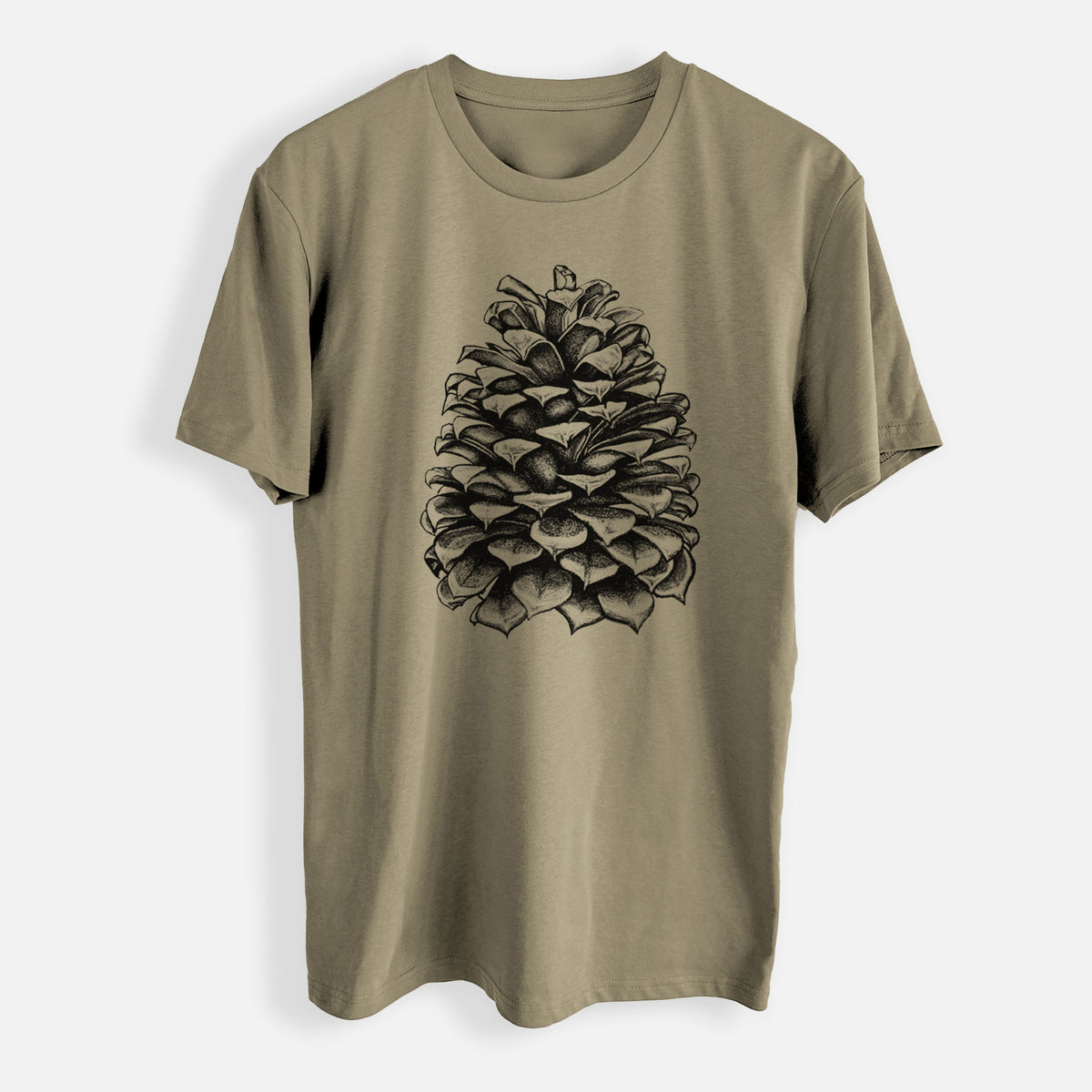 Pinus Jeffreyi - Jeffrey Pine Cone - Mens Everyday Staple Tee