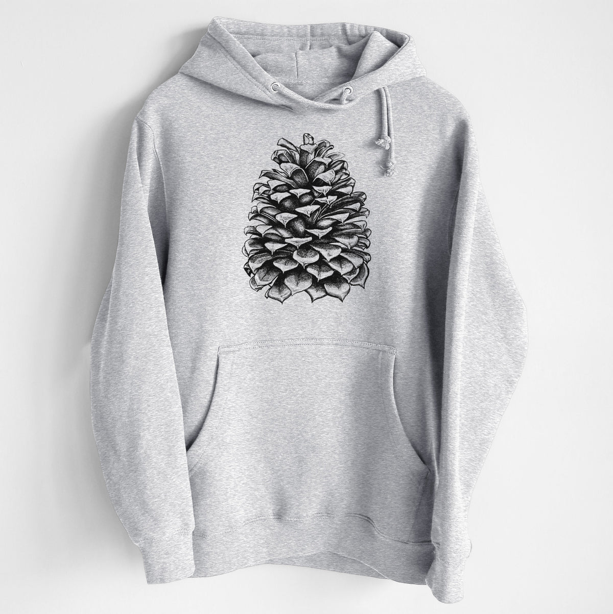 Pinus Jeffreyi - Jeffrey Pine Cone - Heavyweight Fleece Hoodie