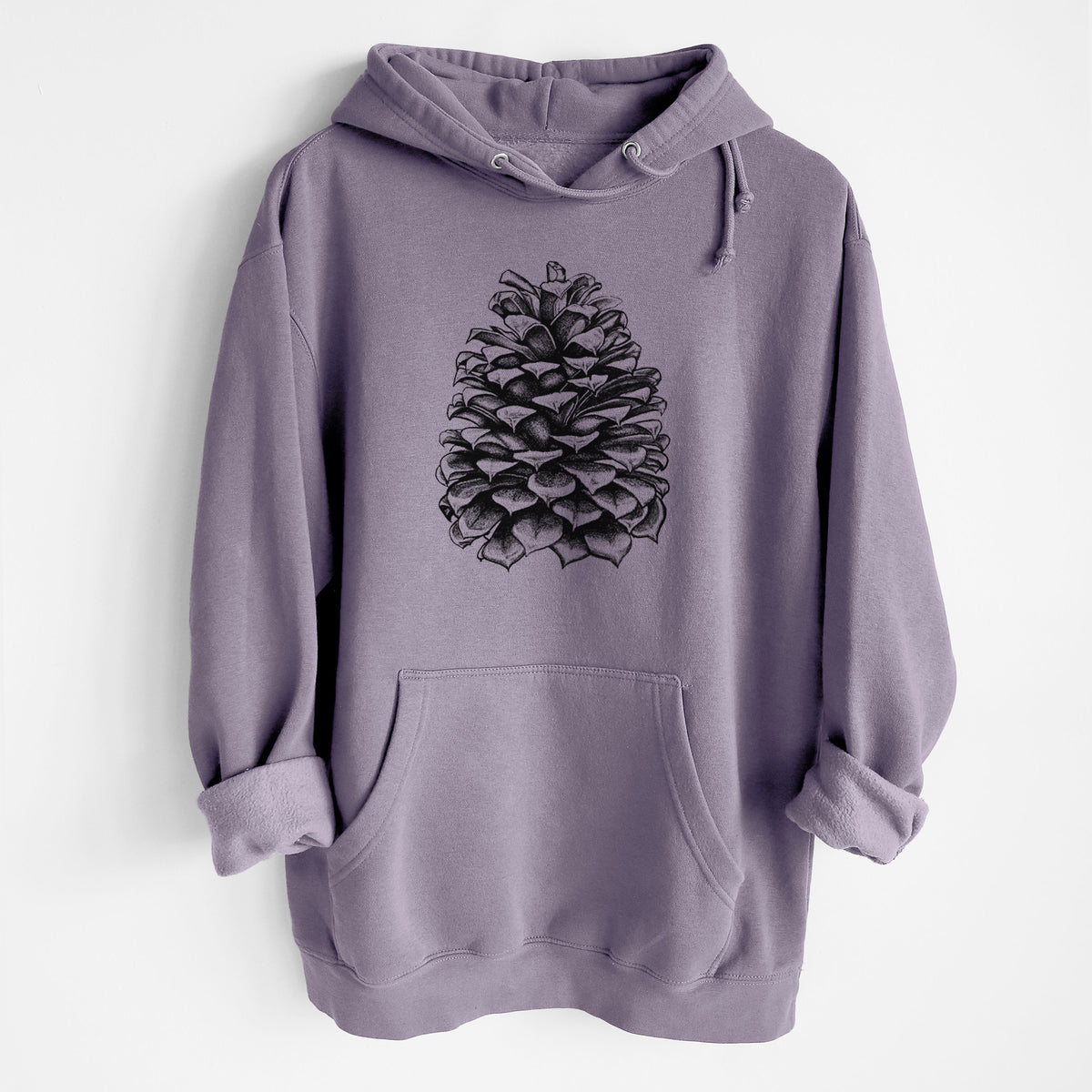 Pinus Jeffreyi - Jeffrey Pine Cone - Heavyweight Fleece Hoodie