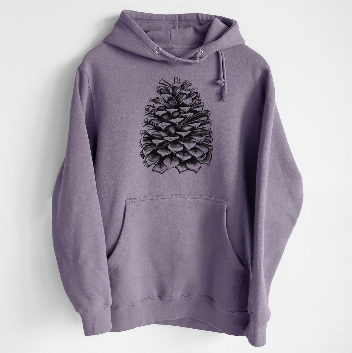 Pinus Jeffreyi - Jeffrey Pine Cone - Heavyweight Fleece Hoodie