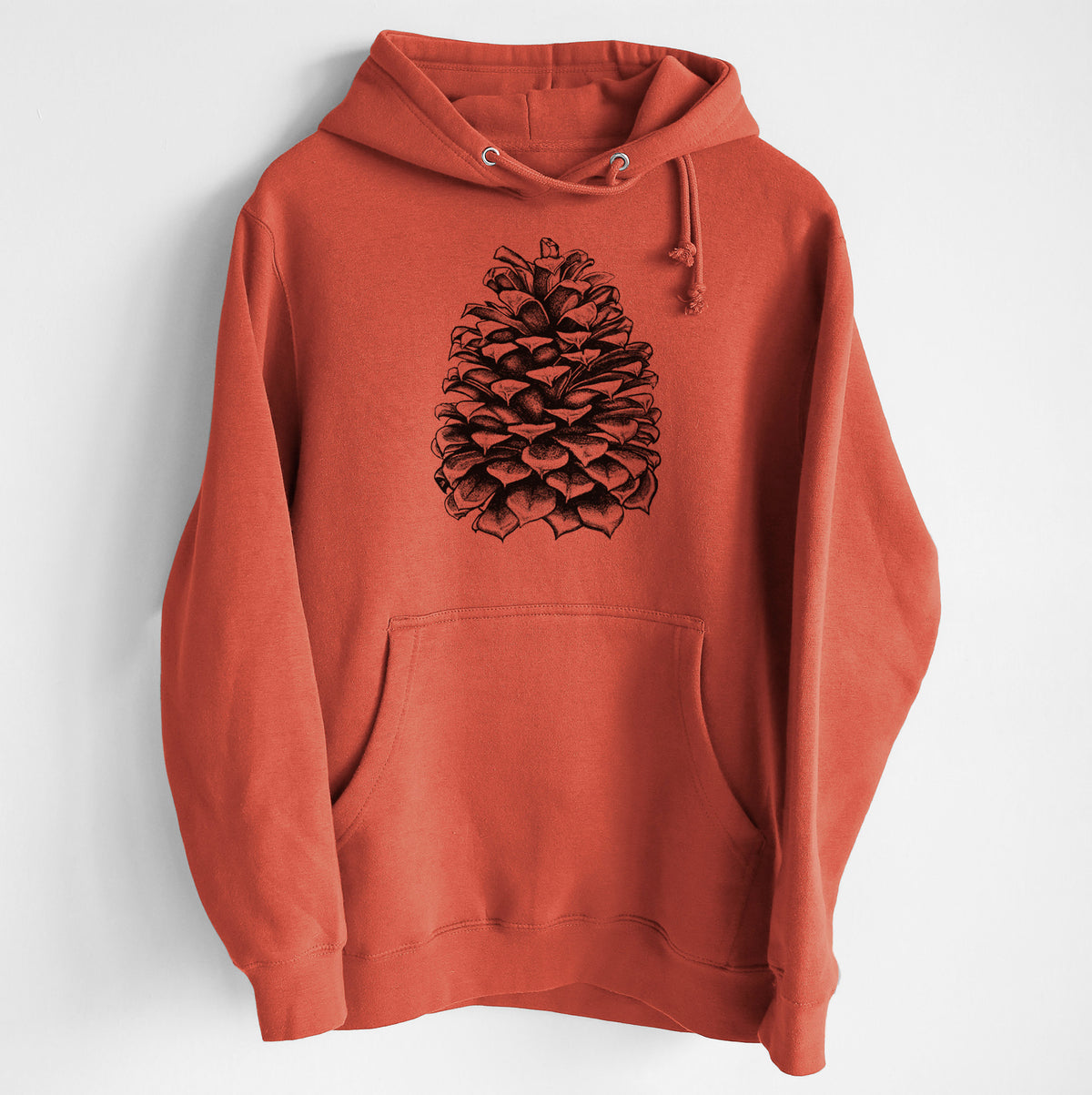 Pinus Jeffreyi - Jeffrey Pine Cone - Heavyweight Fleece Hoodie