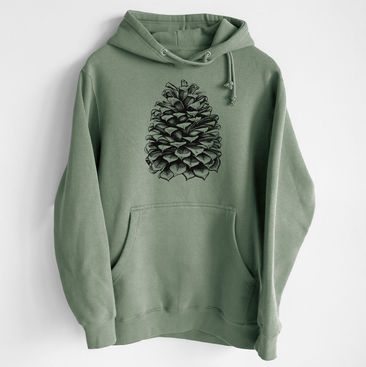 Pinus Jeffreyi - Jeffrey Pine Cone - Heavyweight Fleece Hoodie