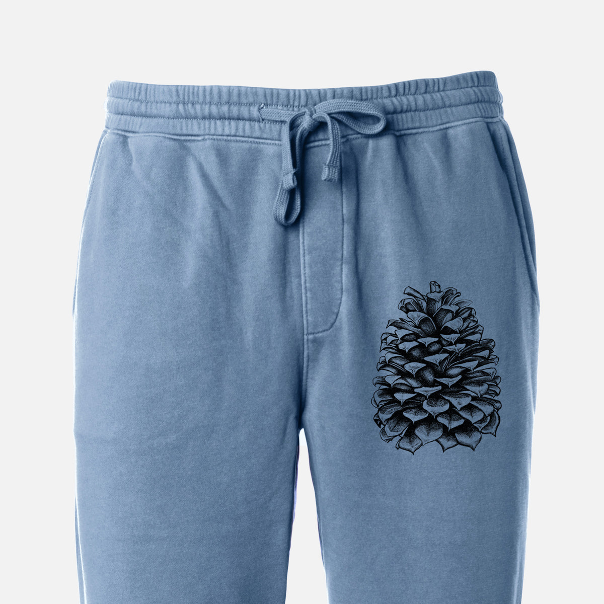 Pinus Jeffreyi - Jeffrey Pine Cone - Unisex Pigment Dyed Sweatpants