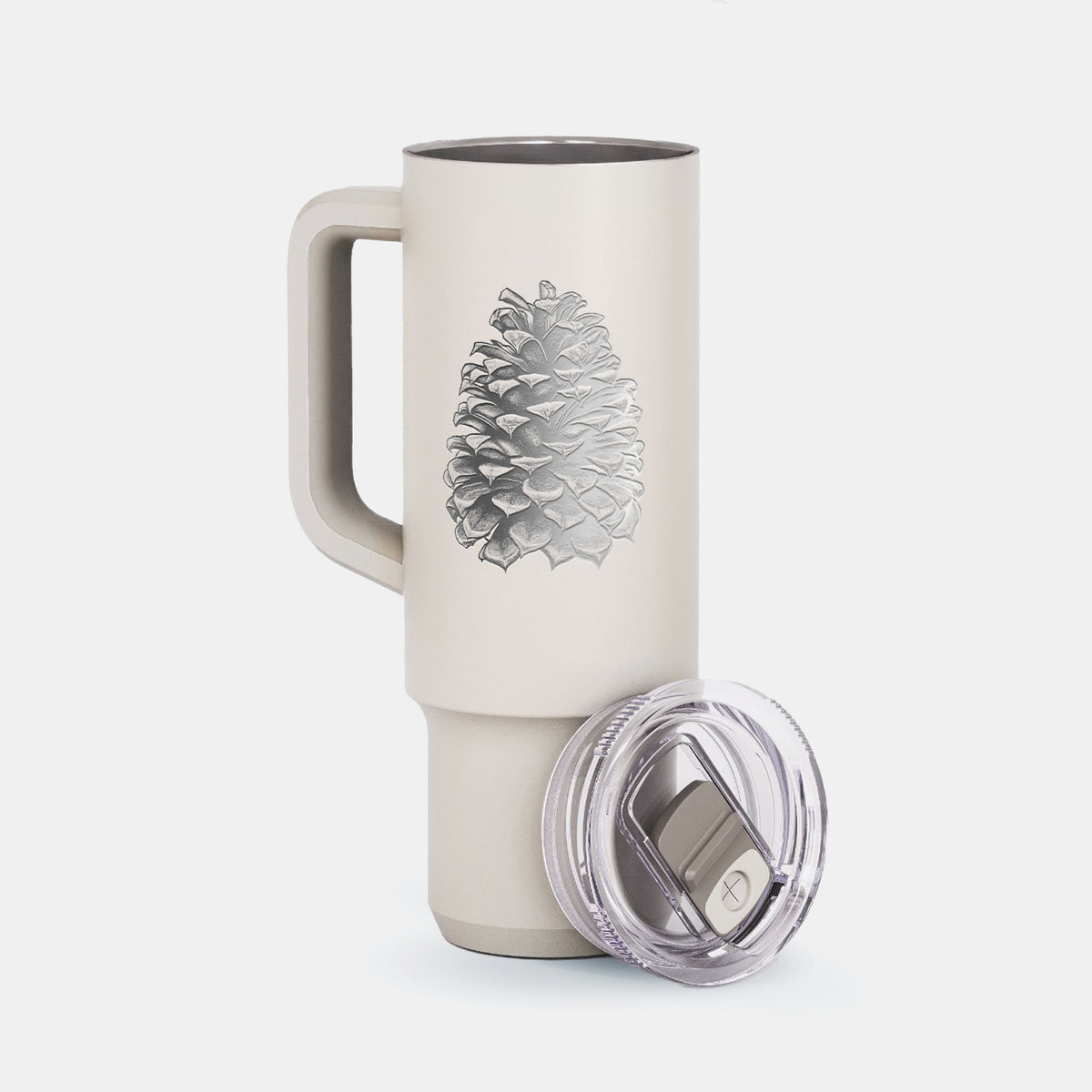 Pinus Jeffreyi - Jeffrey Pine Cone - 40oz Skinny Recharge Tumbler