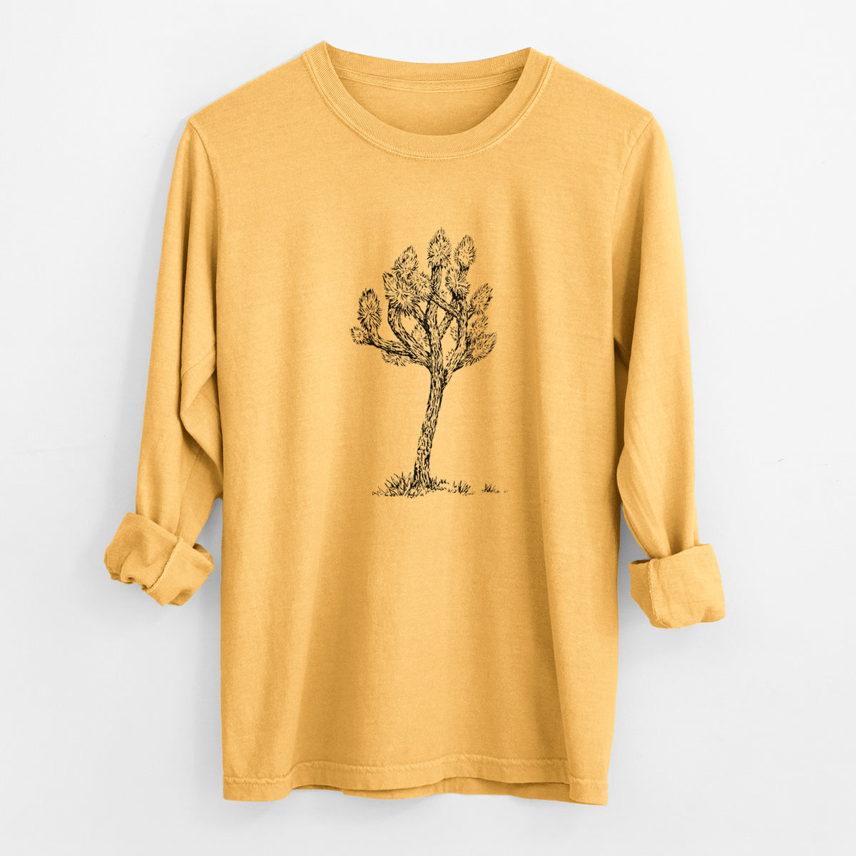 Yucca brevifolia - Joshua Tree - Unisex Comfort Colors 100% Cotton Long Sleeve