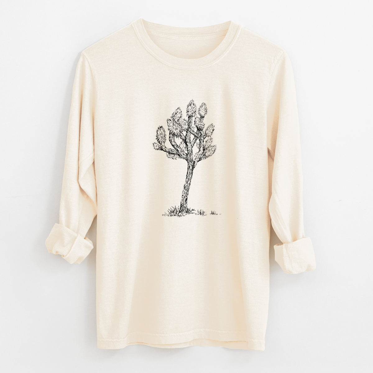 Yucca brevifolia - Joshua Tree - Unisex Comfort Colors 100% Cotton Long Sleeve