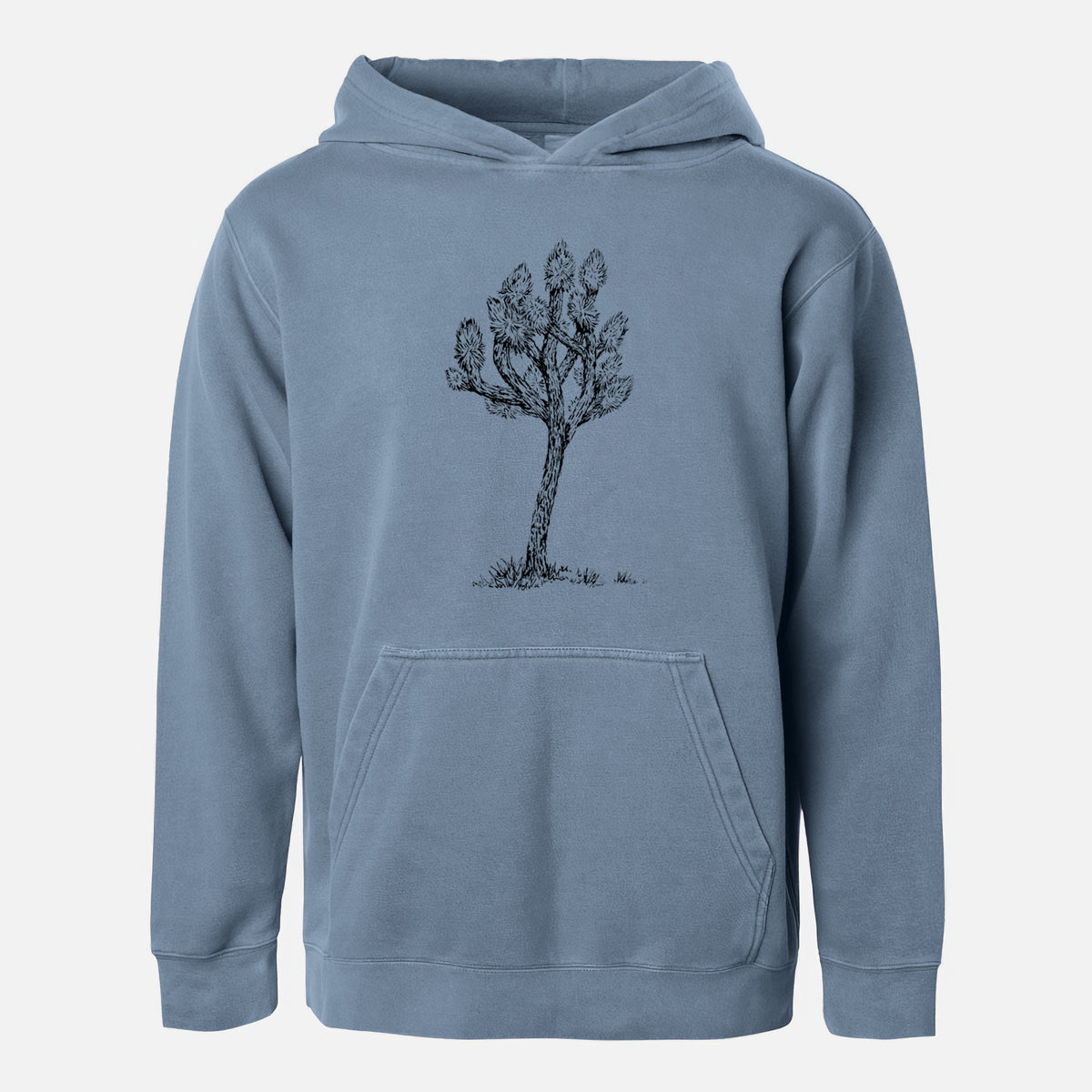 Yucca brevifolia - Joshua Tree - Youth Pigment Dyed Hoodie