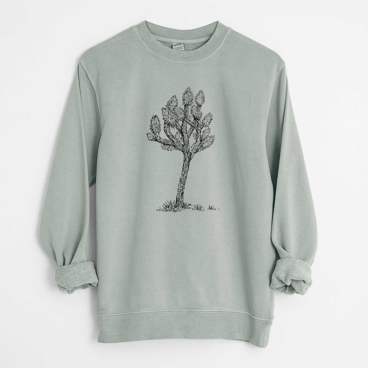 Yucca brevifolia - Joshua Tree - Unisex Pigment Dyed Crew Sweatshirt